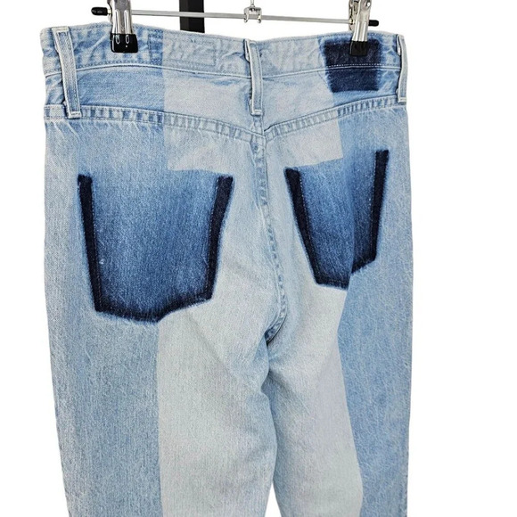 AG Adriano Goldschmied The Phoebe Vintage High Waisted Tapered Leg Raw Edge  28 - Picture 7 of 10